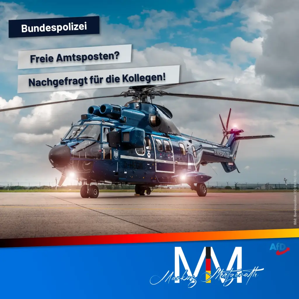 Bundespolizei Freie Amtsposten? Nachgefragt für die Kollegen