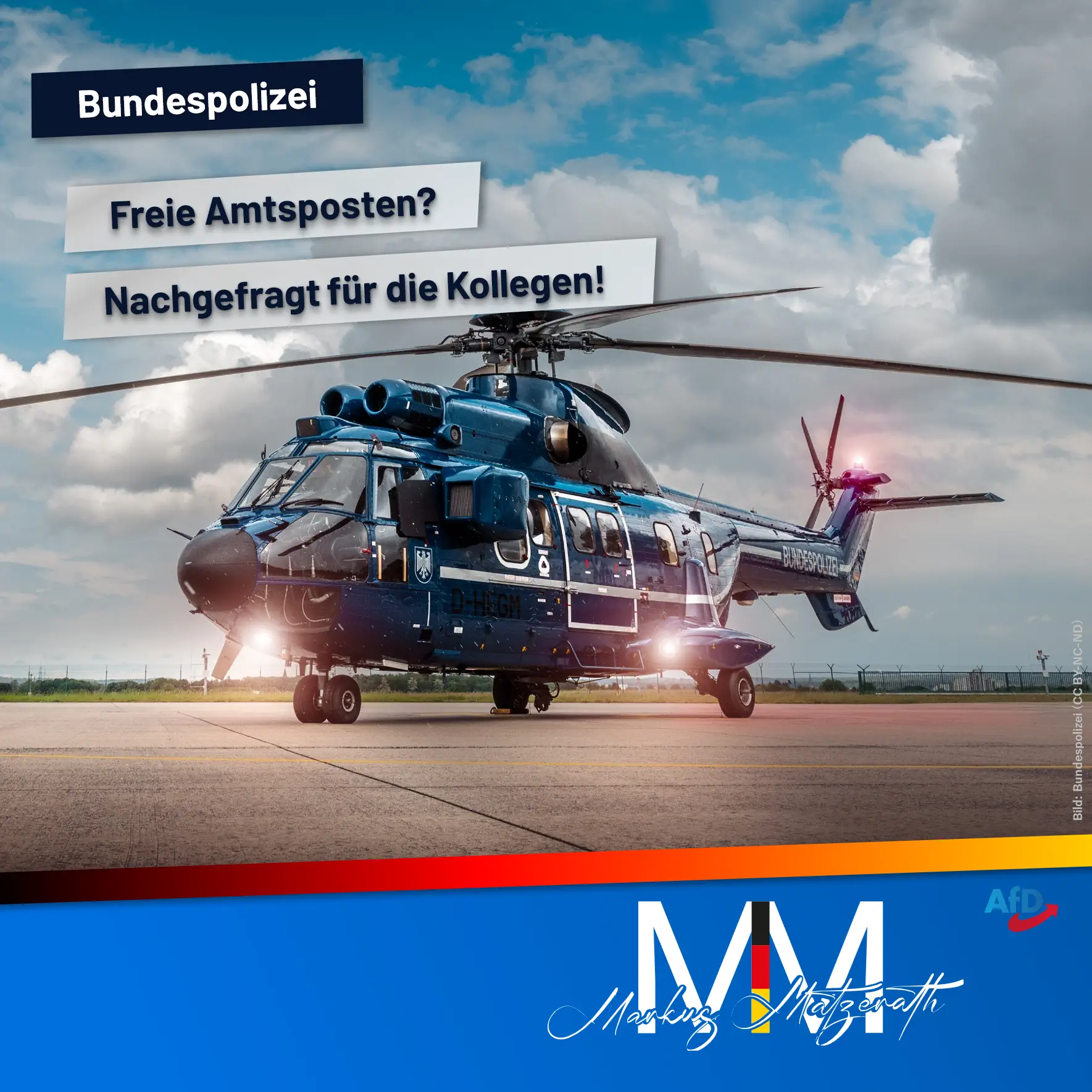 Bundespolizei Freie Amtsposten? Nachgefragt für die Kollegen